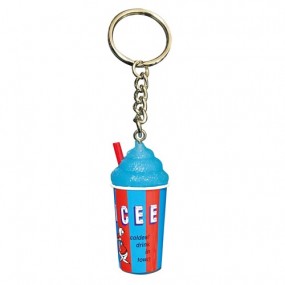 ICEE 3D KEYCHAIN【BLUE】キーホルダー アメリカン雑貨