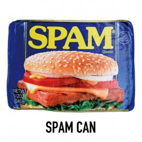 SPAM BLANKET【SPAM CAN】ブランケット ひざ掛け スパム Hawaii アメリカン雑貨