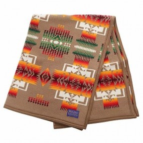 新商品　ペンドルトン　チーフジョセフ クリブブランケット 112×81cm カーキ